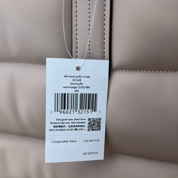 Kate Spade Ella XL Puffy Tote Bag - Picture 5 of 5